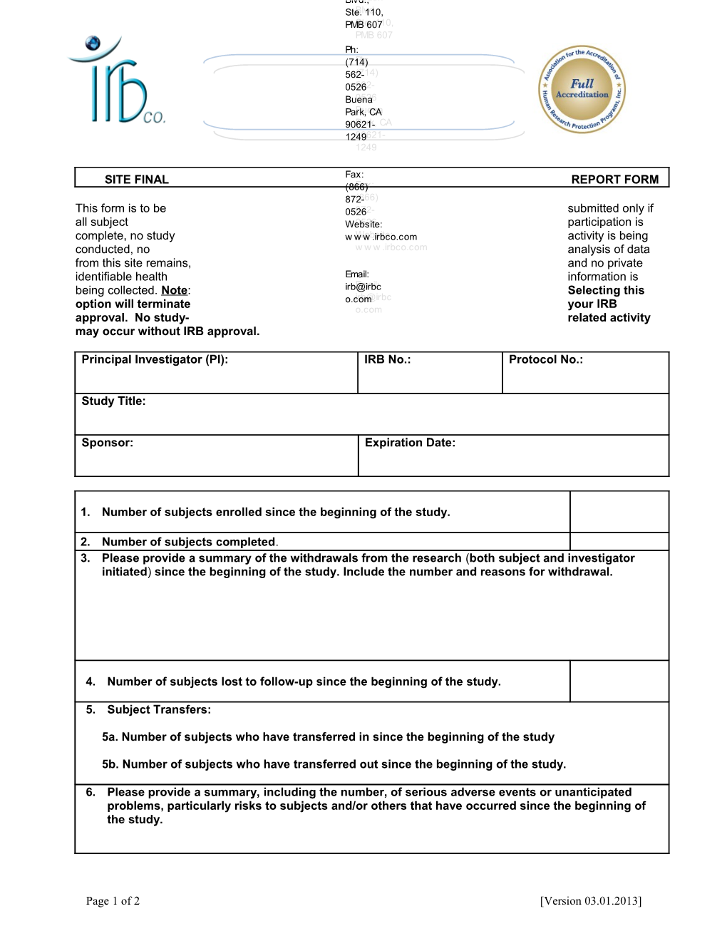 Investigator Signature Only the PI Can Sign Date