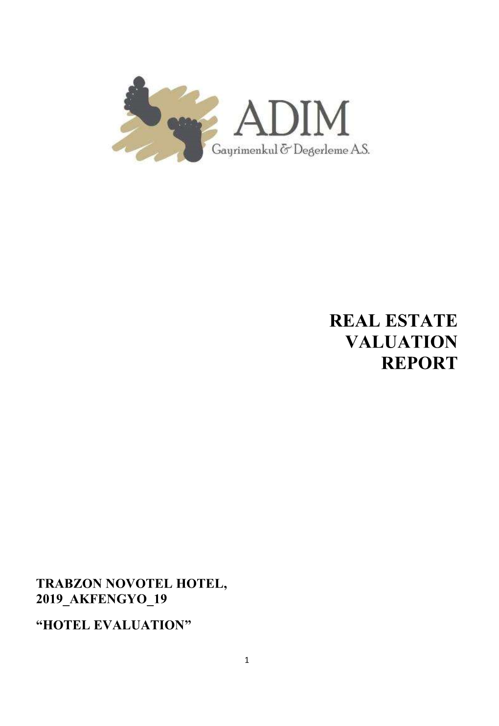 Real Estate Valuation Report