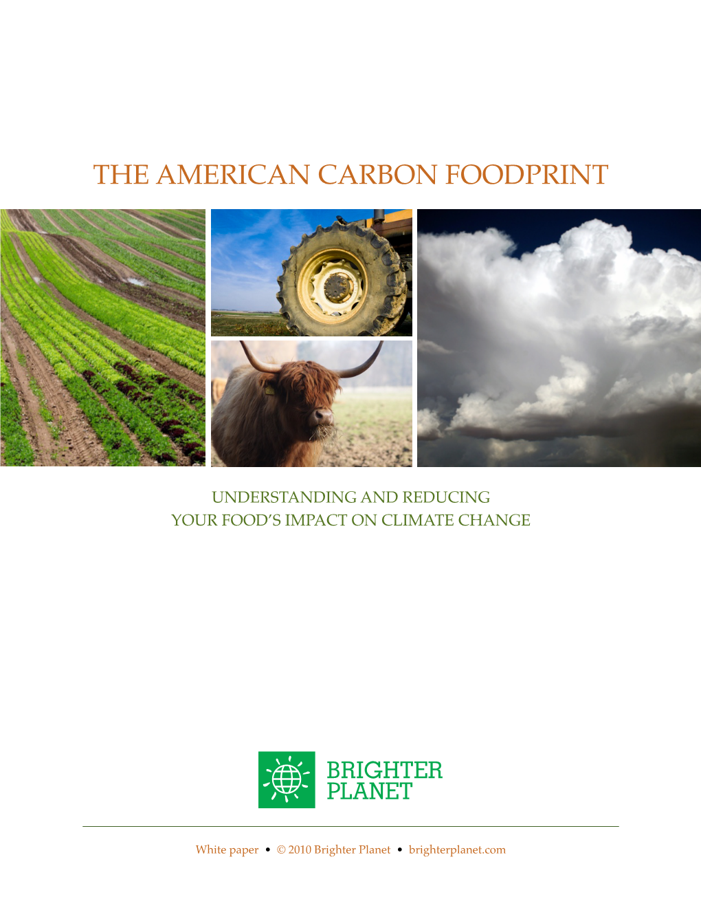 The American Carbon Footprint