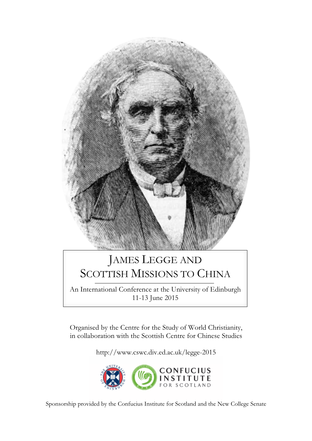 James Legge and Scottish Missions to China