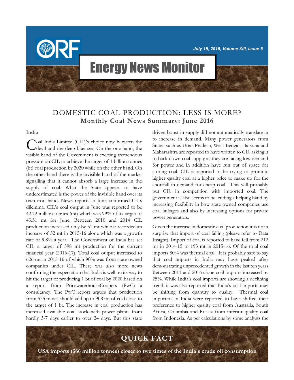 Energy News Monitor