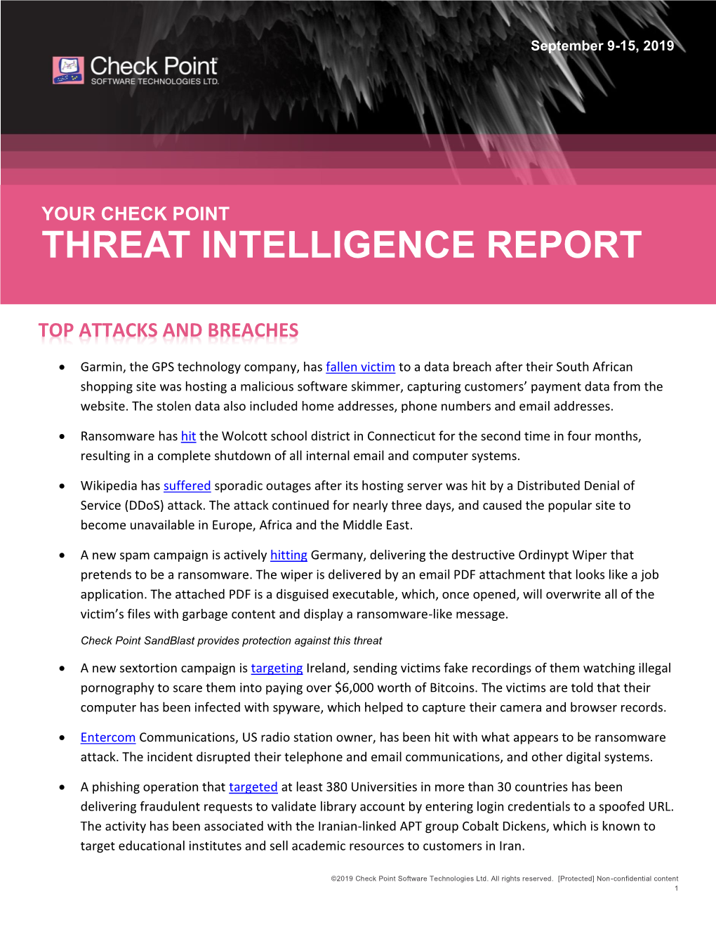 Threat Intelligence Bulletin