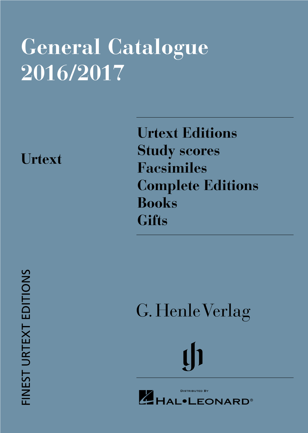 General Catalogue 2016/2017