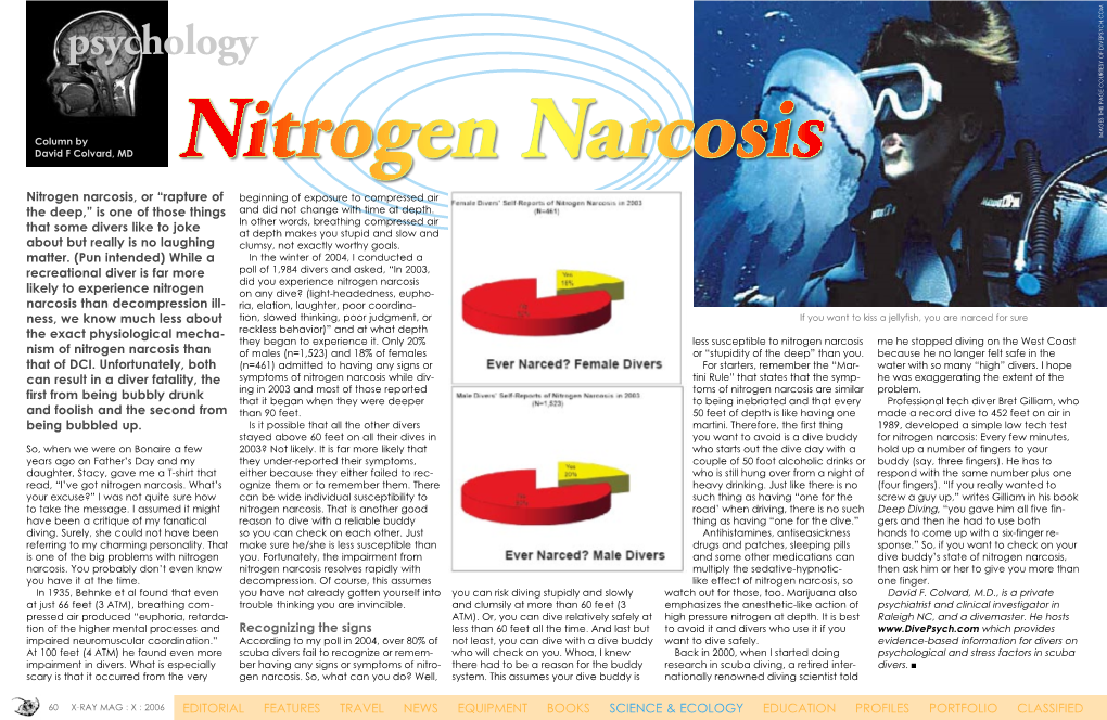 Nitrogen Narcosis