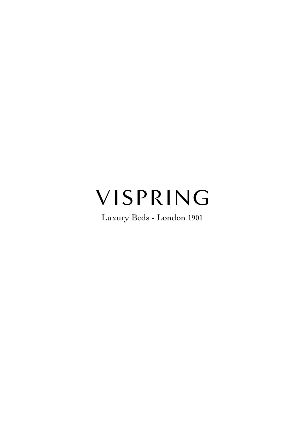 Vispring-Catalogue.Pdf