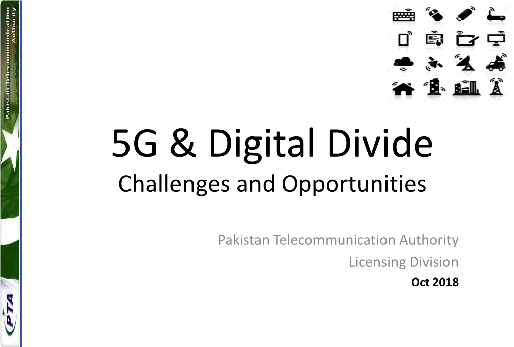 5G & Digital Divide Challenges and Opportunities