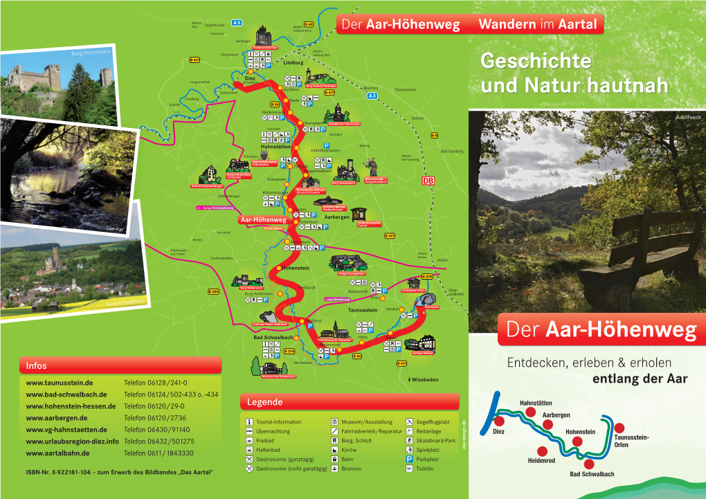 Der Aar-Höhenweg Wandern Im Aartal Hambach Lahn Gückingen