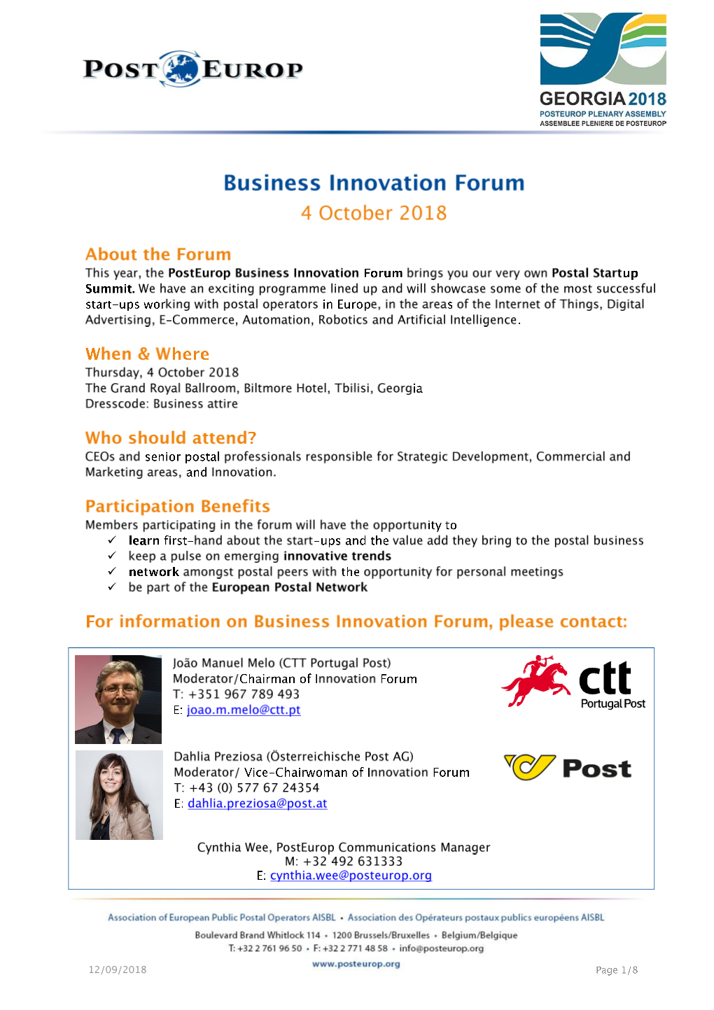 Business Forum by Dr
