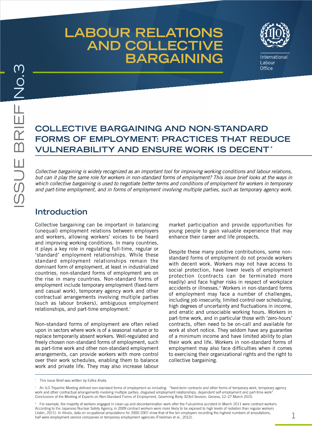 Labour Relations and Collective Bargaining