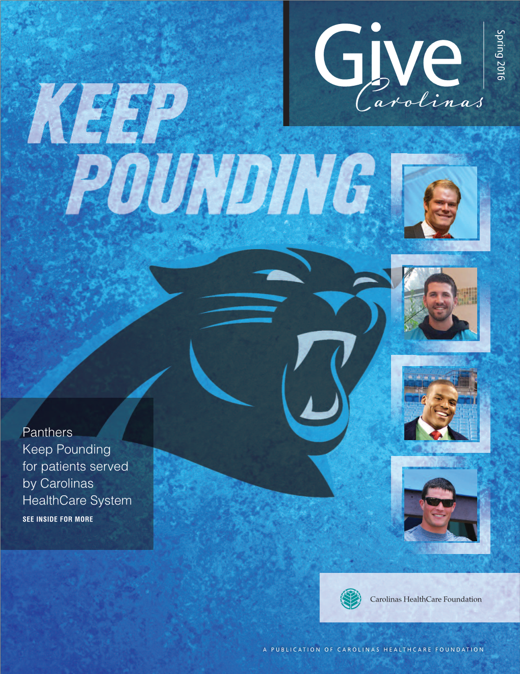 Panthers Keep Pounding for Patients Served by Carolinas Healthcare System