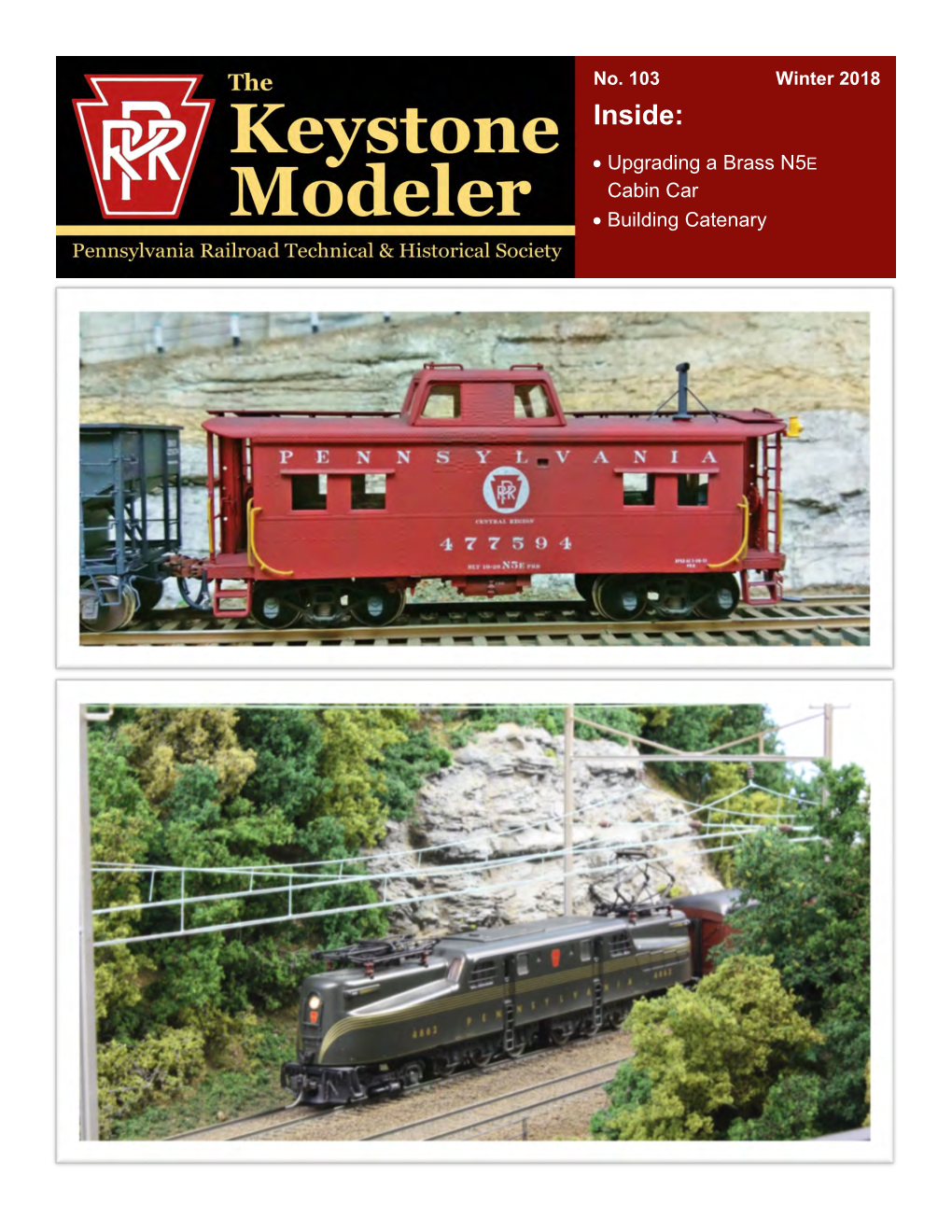 The Keystone Modeler, No. 103, Winter 2018