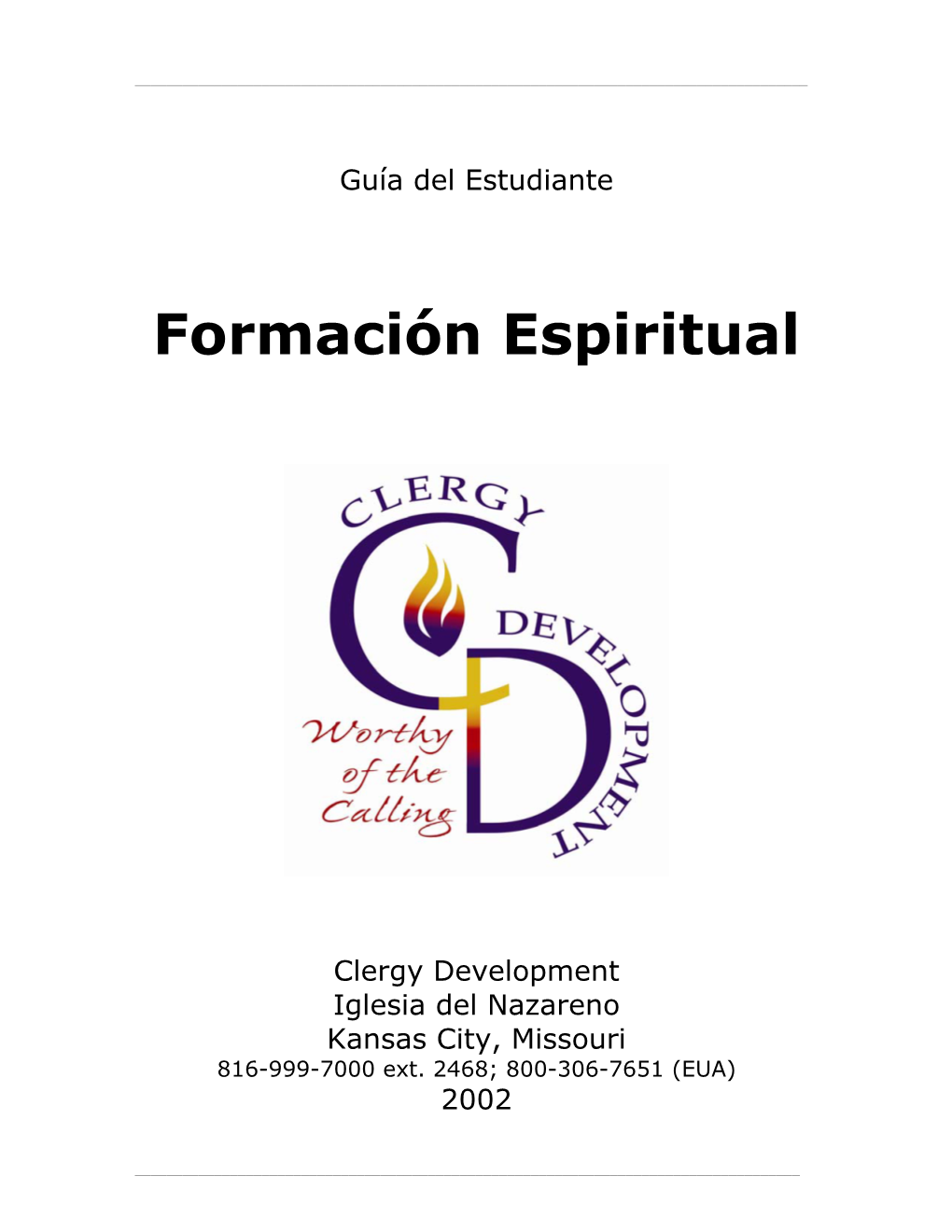 Formación Espiritual