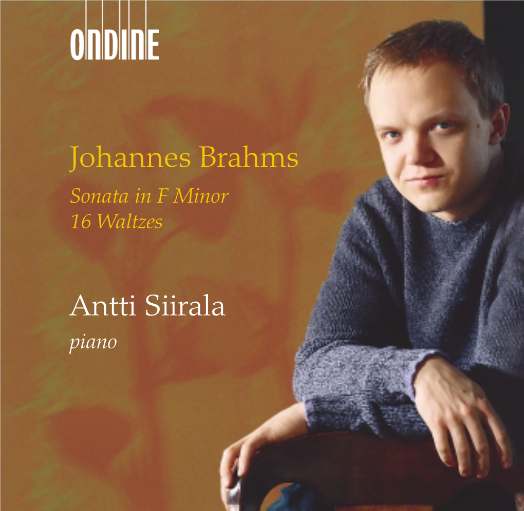 Johannes Brahms Antti Siirala