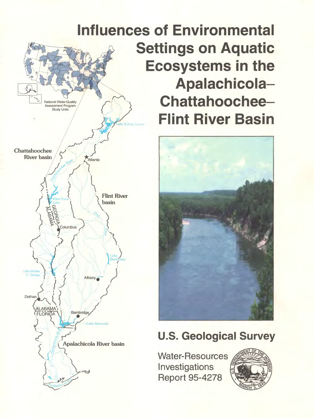 Influences of Environmental Settings on Aquatic Ecosystems in the Apalachicola