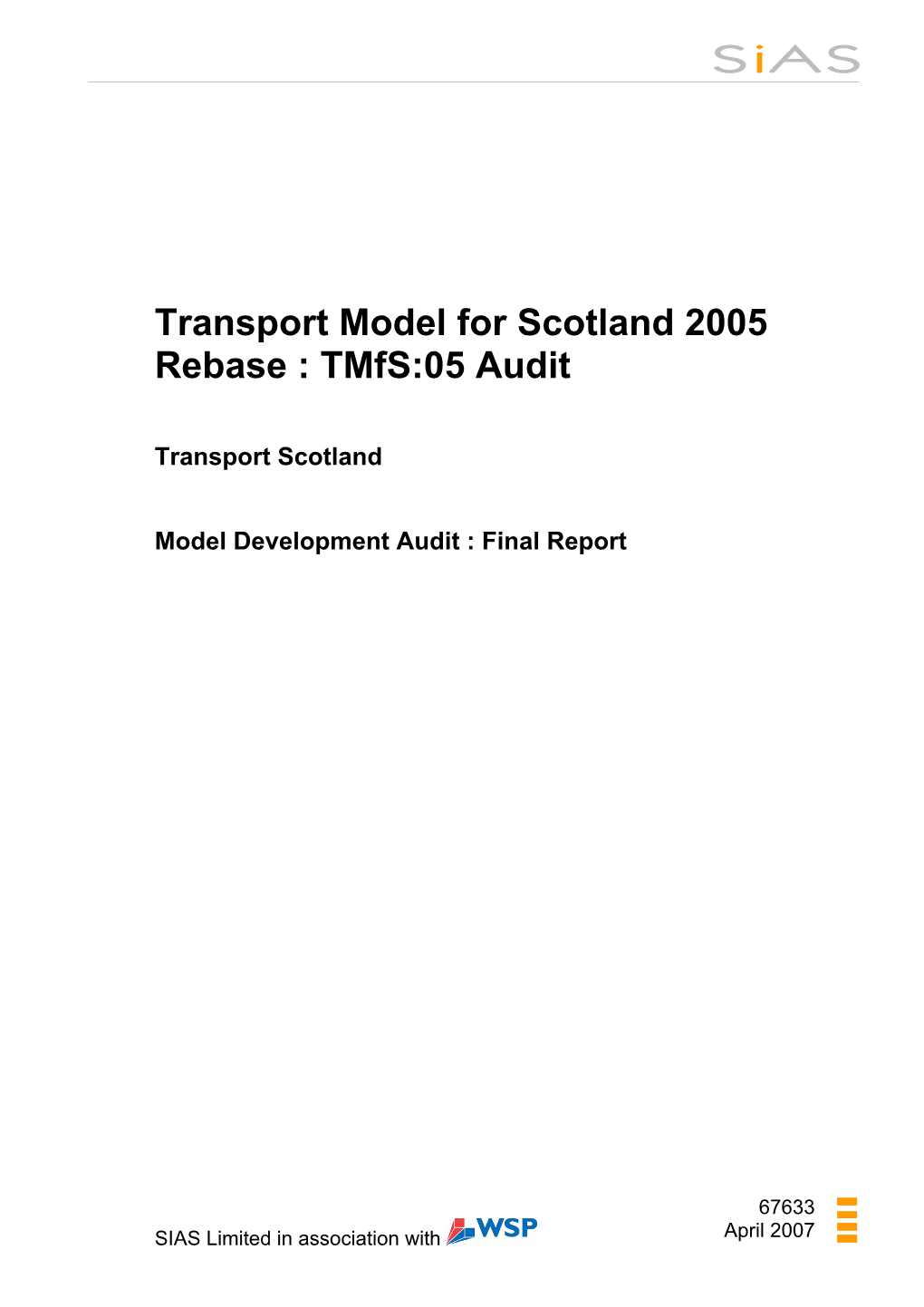 View Tmfs05 Modeldevelopmentauditreport