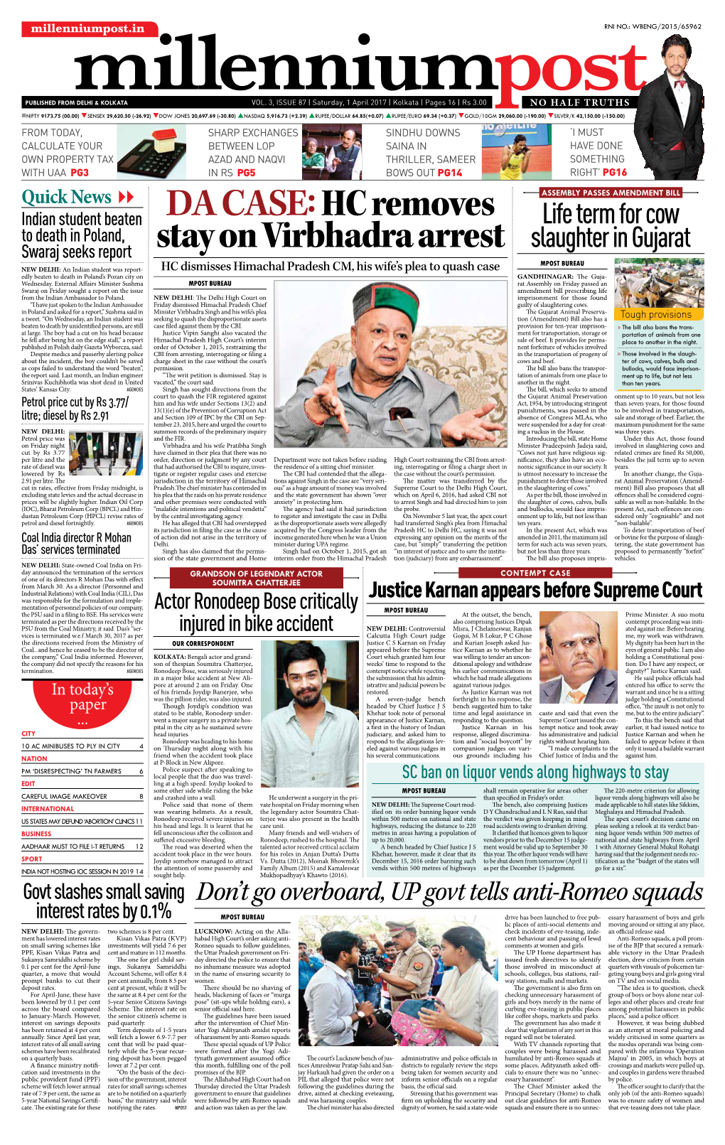 DA CASE:HC Removes Stay on Virbhadra Arrest