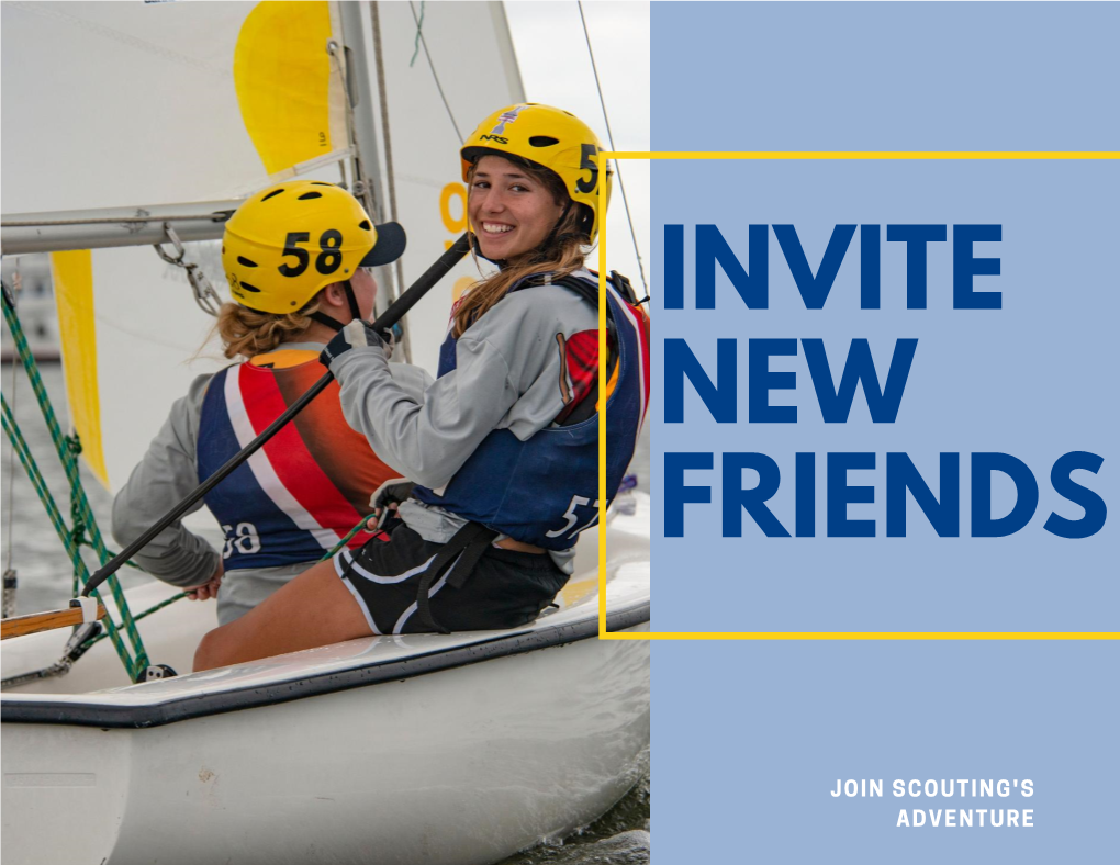 Sea Scout Program Has Been Providing Young Men and Women in Our Communities the Fun and Adventure They Seek