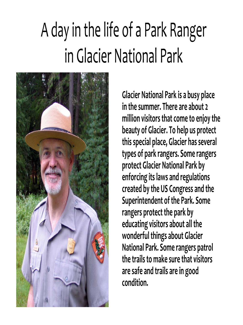 A Day in the Life of a Park Ranger in Glacier National Park