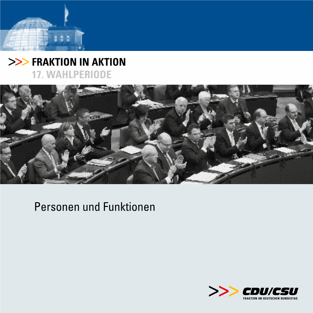 Personen Und Funktionen >>> FRAKTION in AKTION