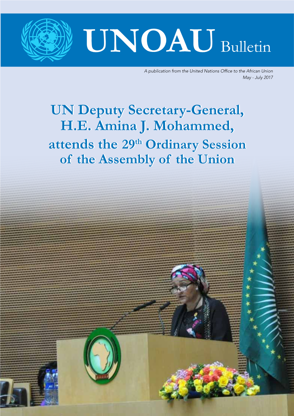 UN DSG Attends 29Th AU Summit