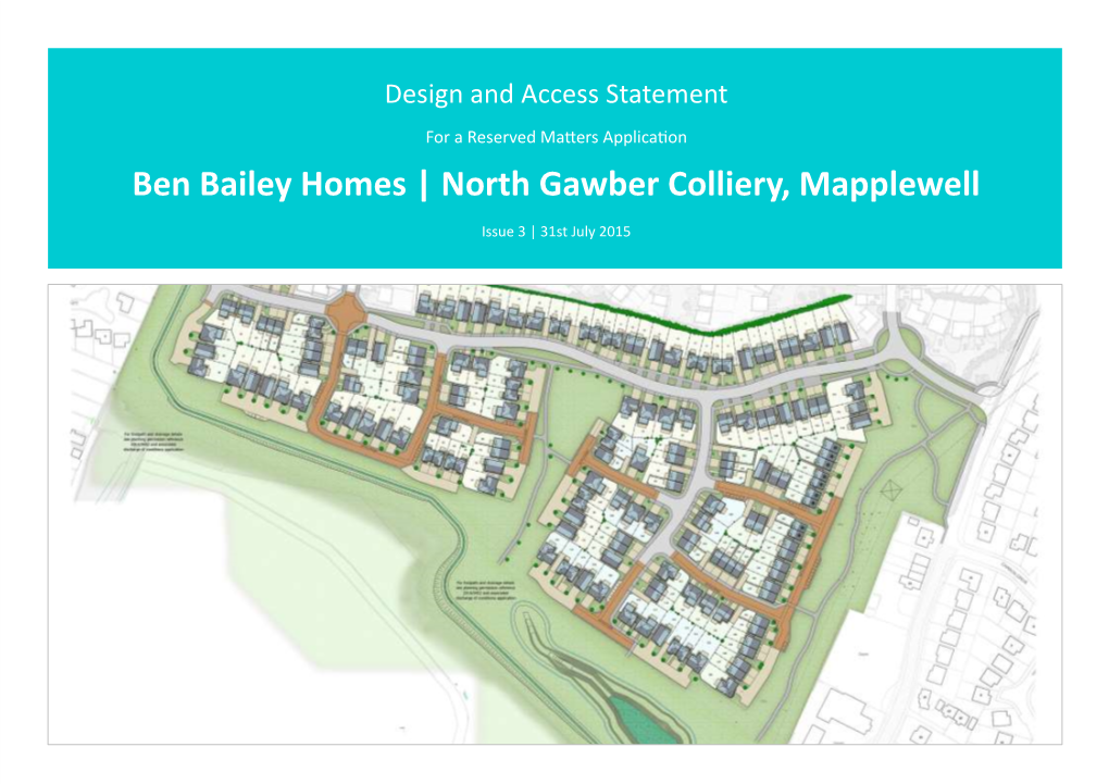 Ben Bailey Homes | North Gawber Colliery, Mapplewell