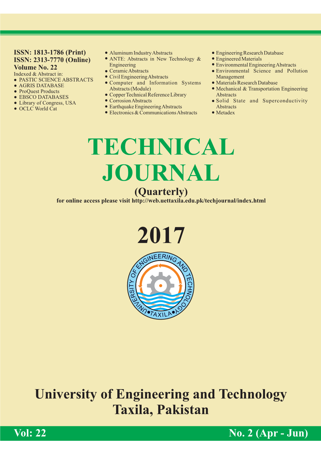 Technical Journal Vol 2