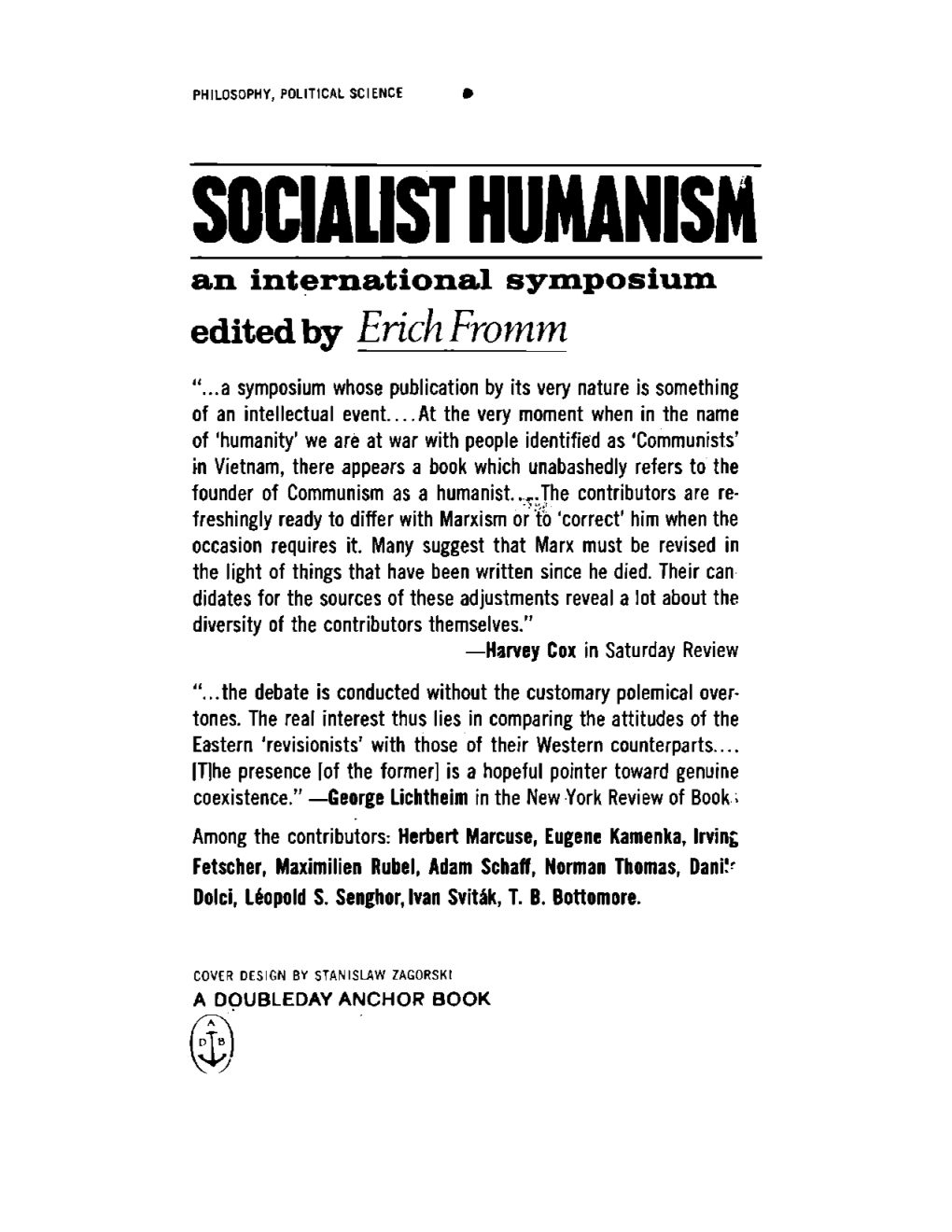 Socialist Humanism.Pdf