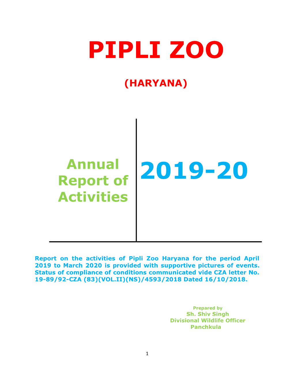 Pipli Zoo 2019-20