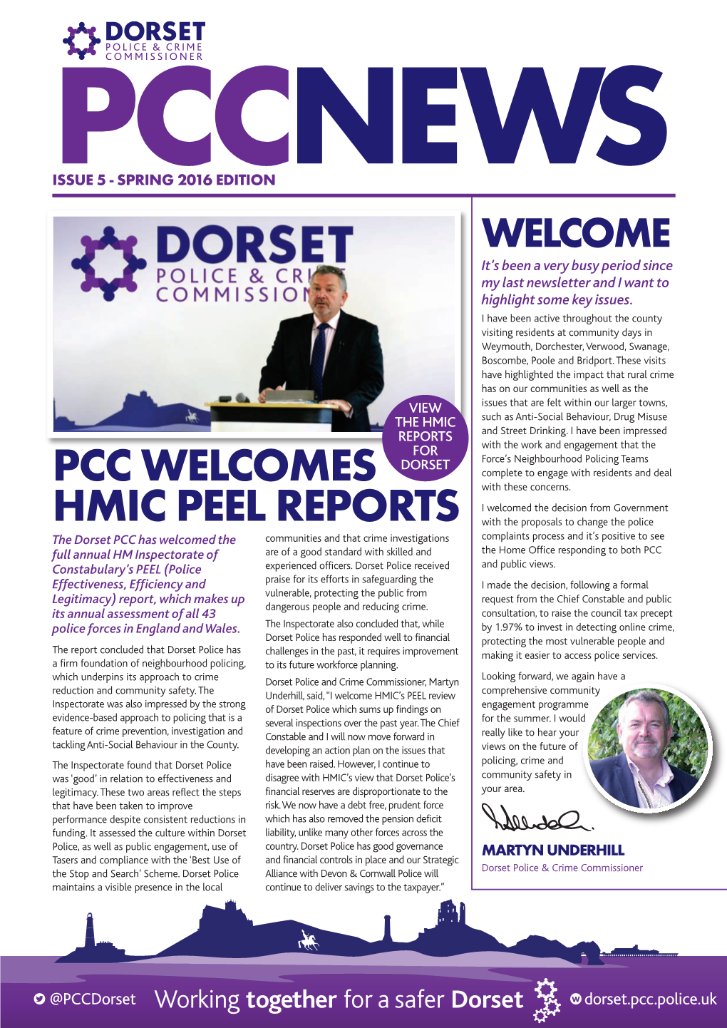 Pcc Welcomes Hmic Peel Reports