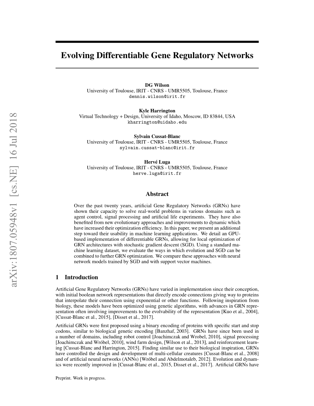 Evolving Differentiable Gene Regulatory Networks