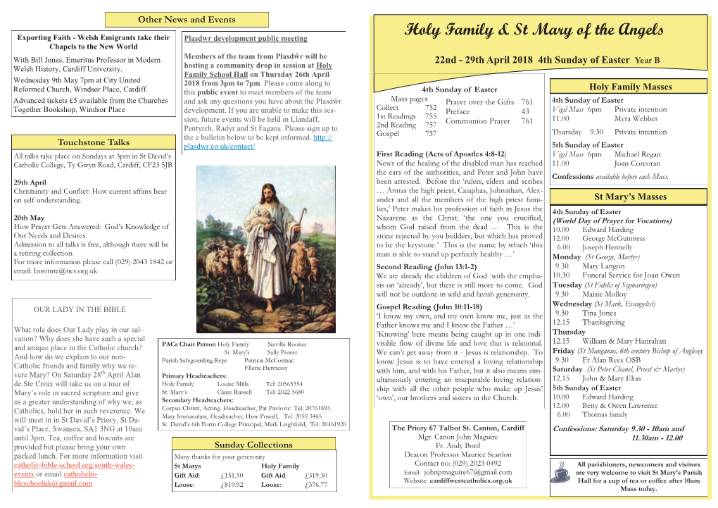 Holy Family & St Mary of the Angels