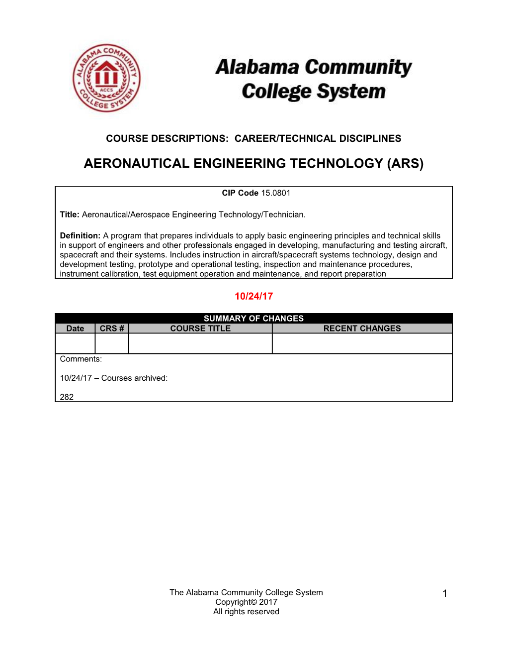 Aeronautical Engineering Technology