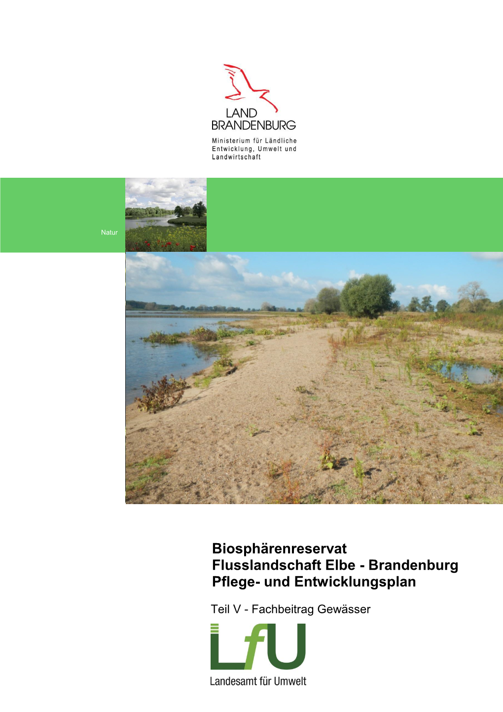 PEP Fachbeitrag Fauna, BR Flusslandschaft Elbe-Brandenburg