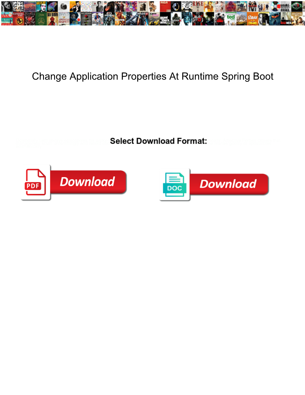 Change Application Properties at Runtime Spring Boot