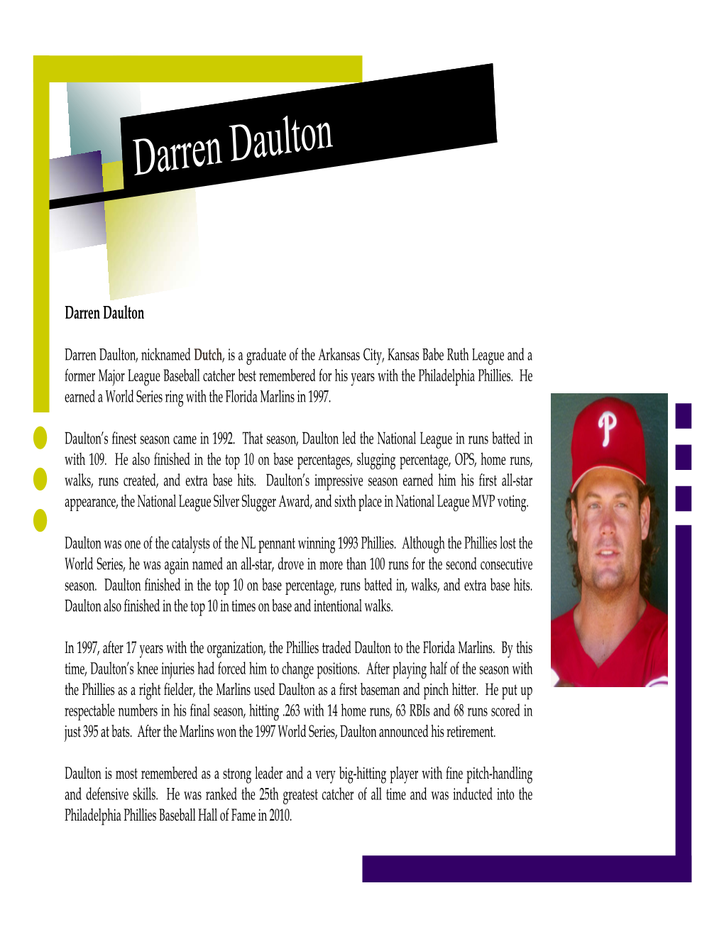 Darren Daulton.Pub