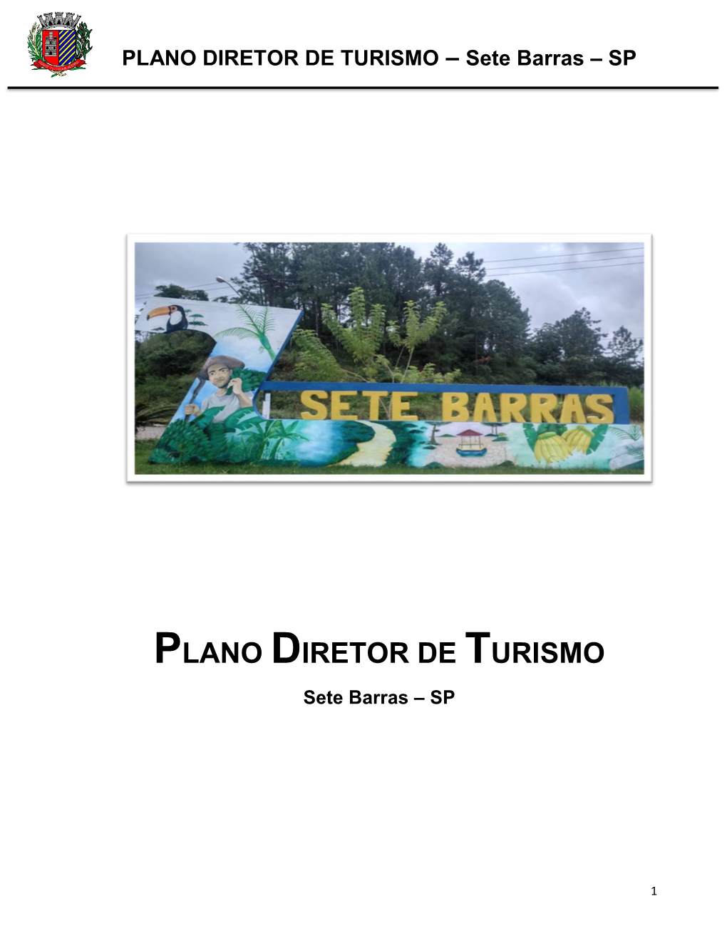 PLANO DIRETOR DE TURISMO – Sete Barras – SP