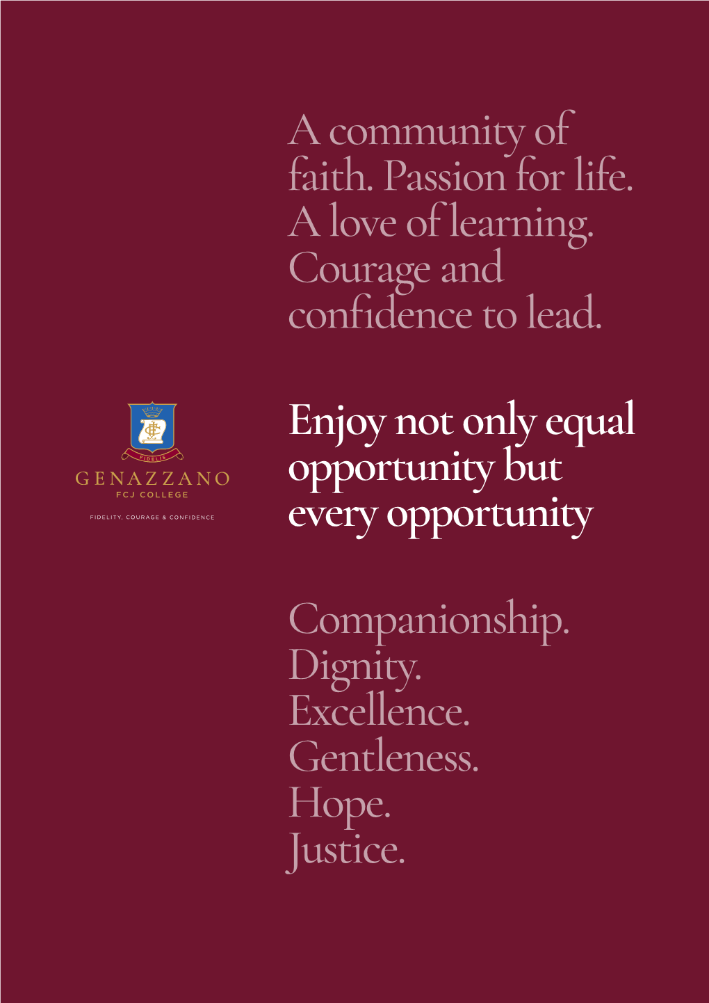 Genazzano Offers Students a Holistic Education That Prepares Them to Become Resilient, Adaptable and Confident Women