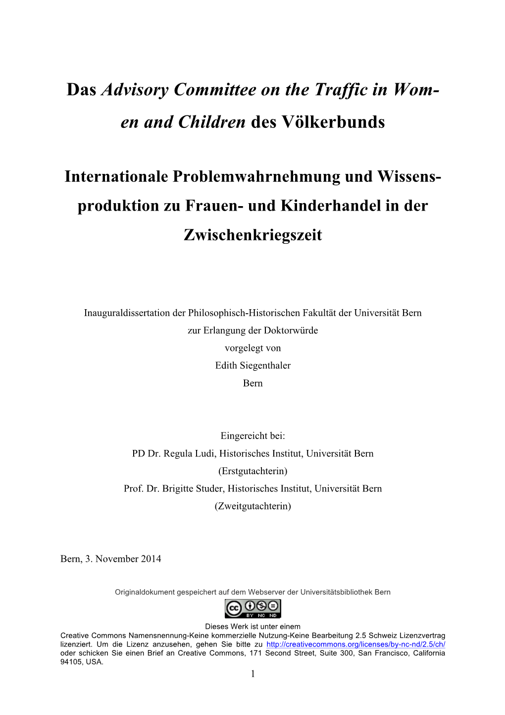 En and Children Des Völkerbunds