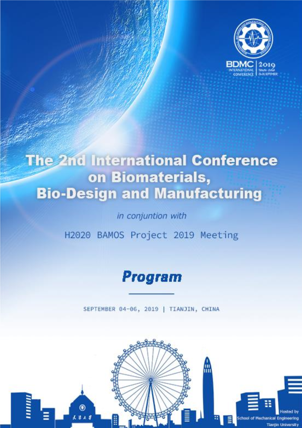 BDMC 2019 Conference Program