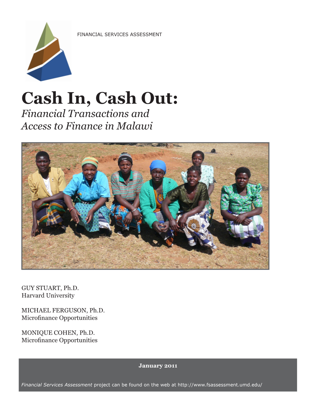 Cash In, Cash Out: Financial Transactions and Access to Finance in Malawi