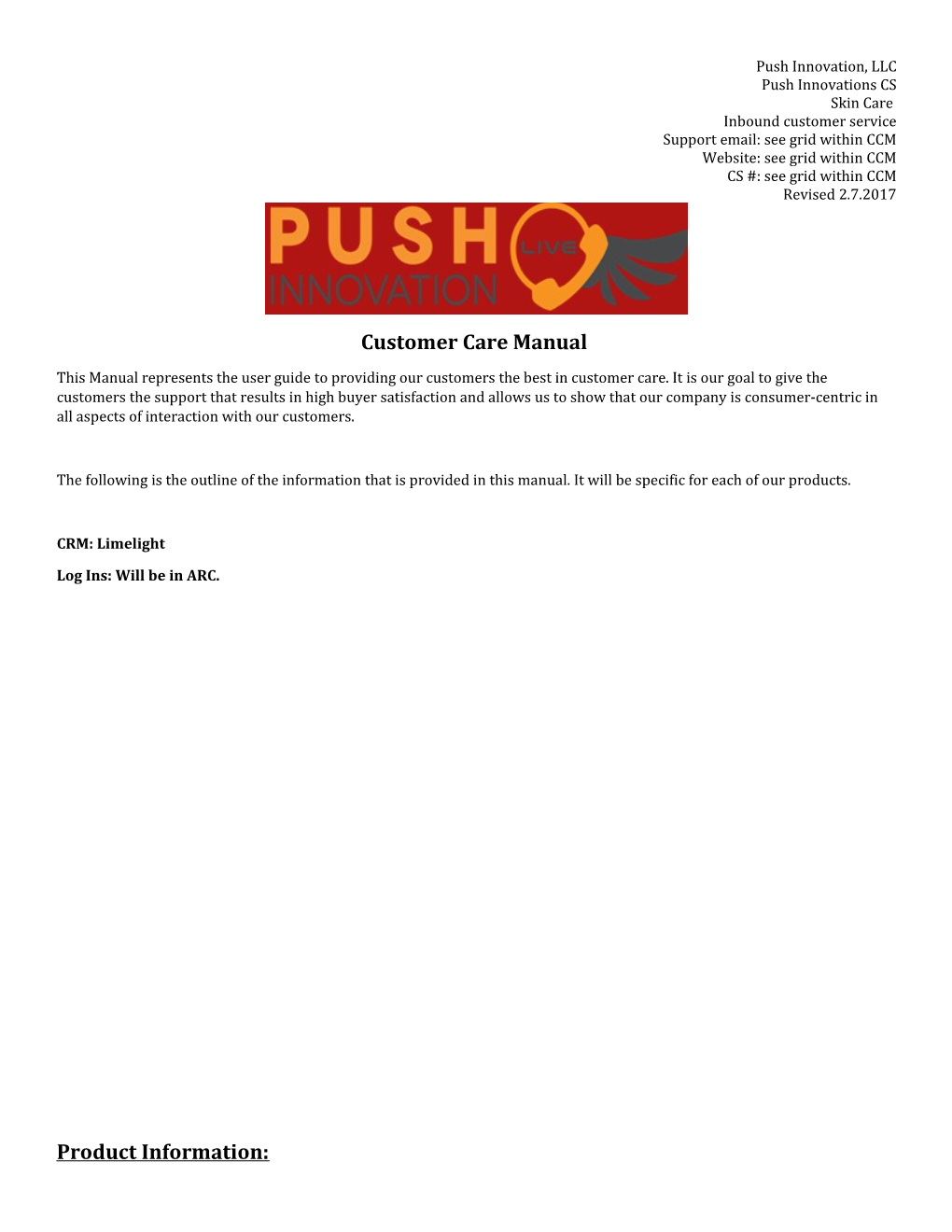 Push Innovation, LLC