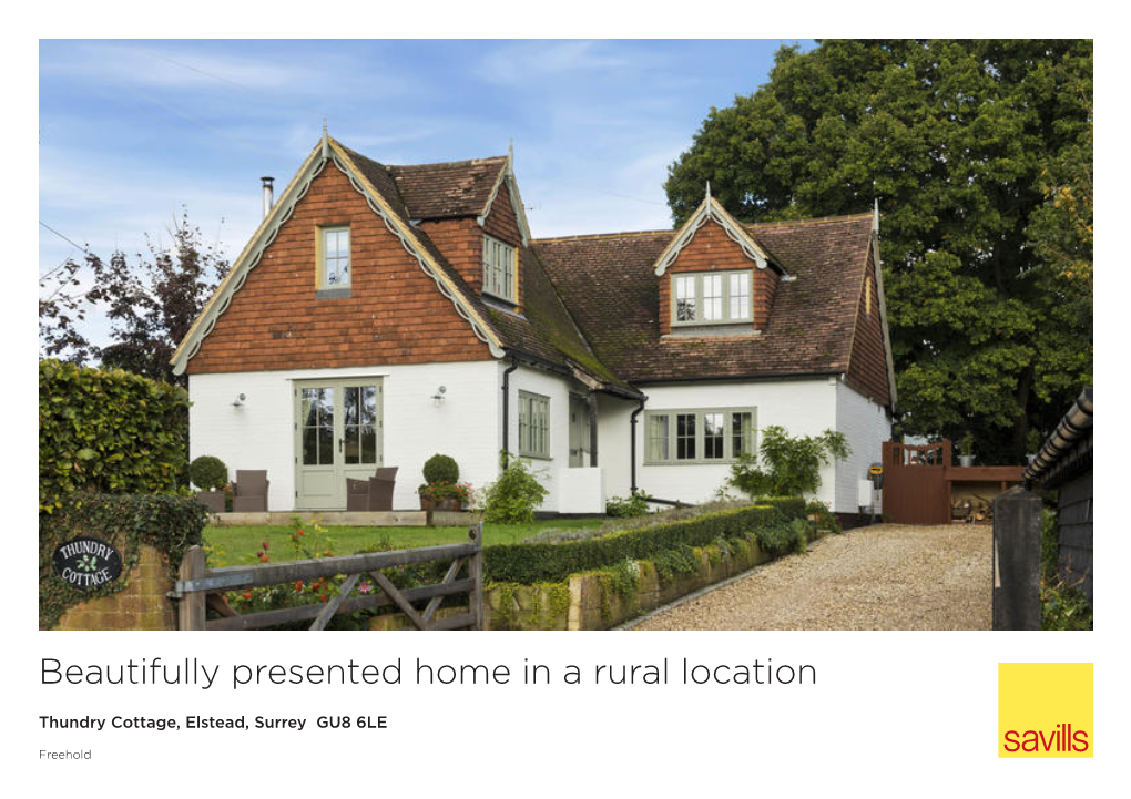Beautifully Presented Home in a Rural Location