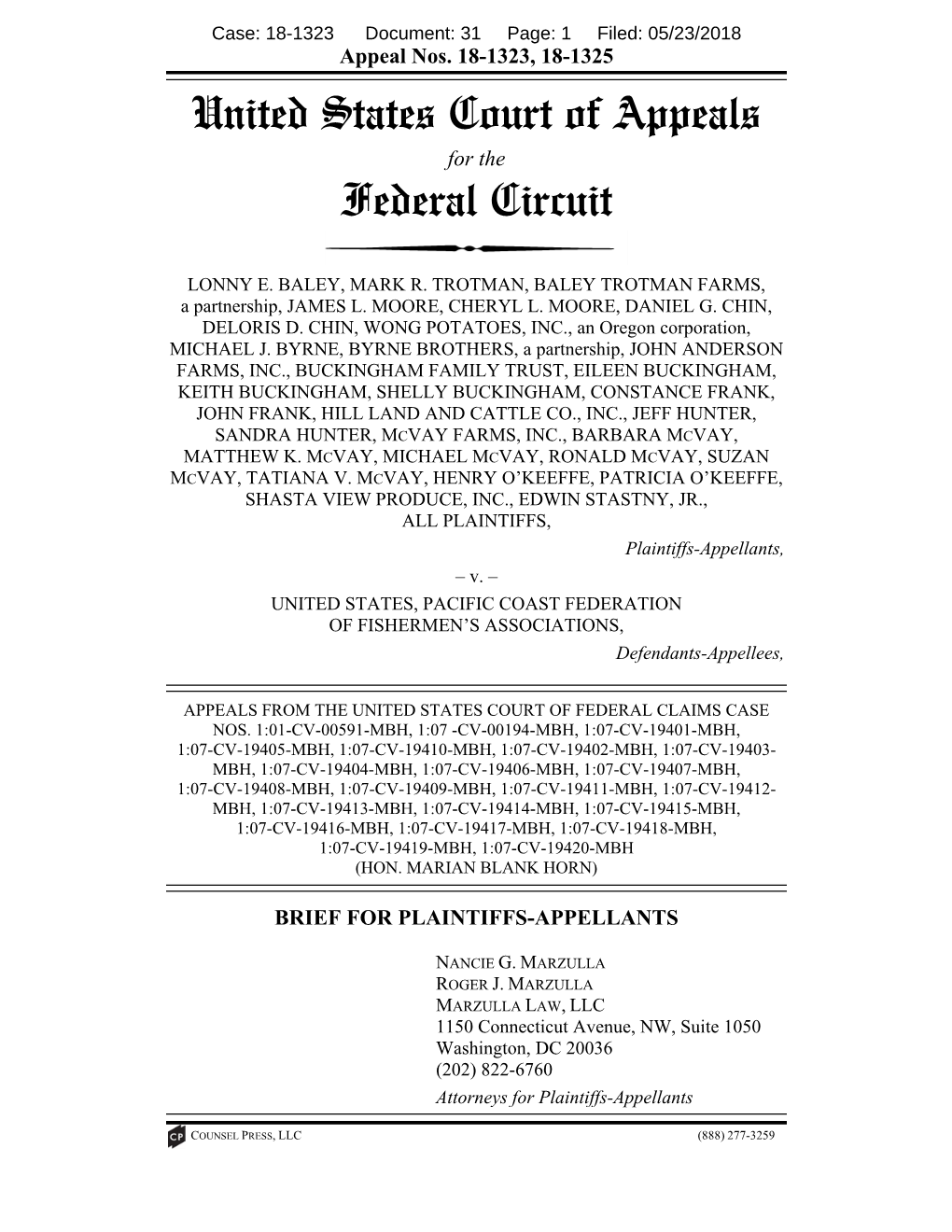 United States Court of Appeals Federal Circuit