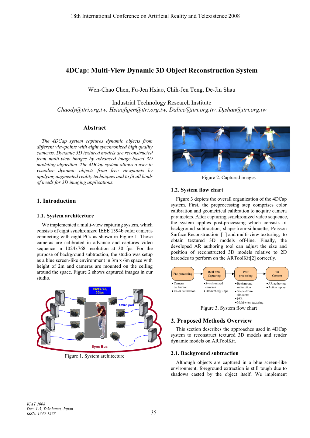 Multi-View Dynamic 3D Object Reconstruction System