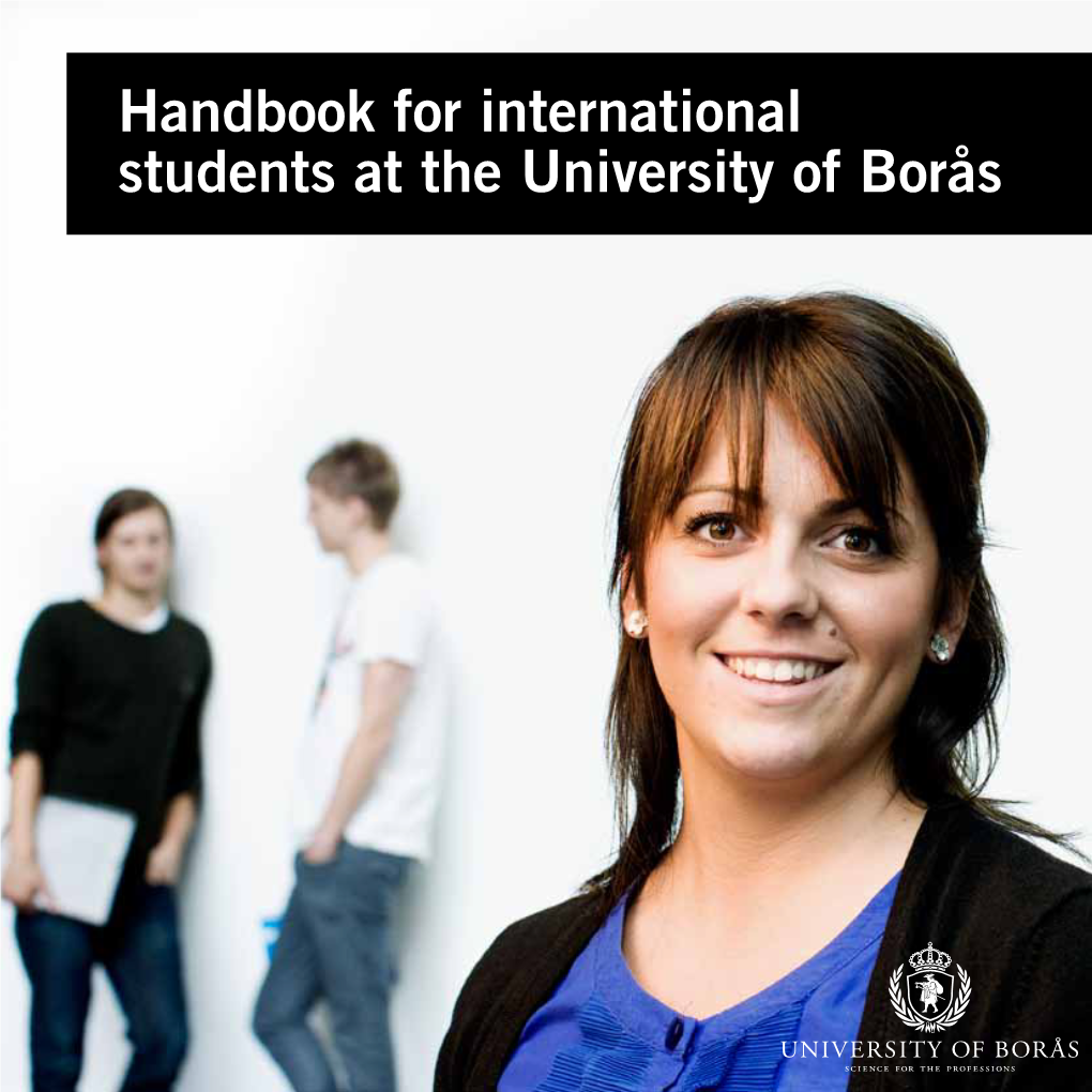 Handbook for International Students at the University of Borås