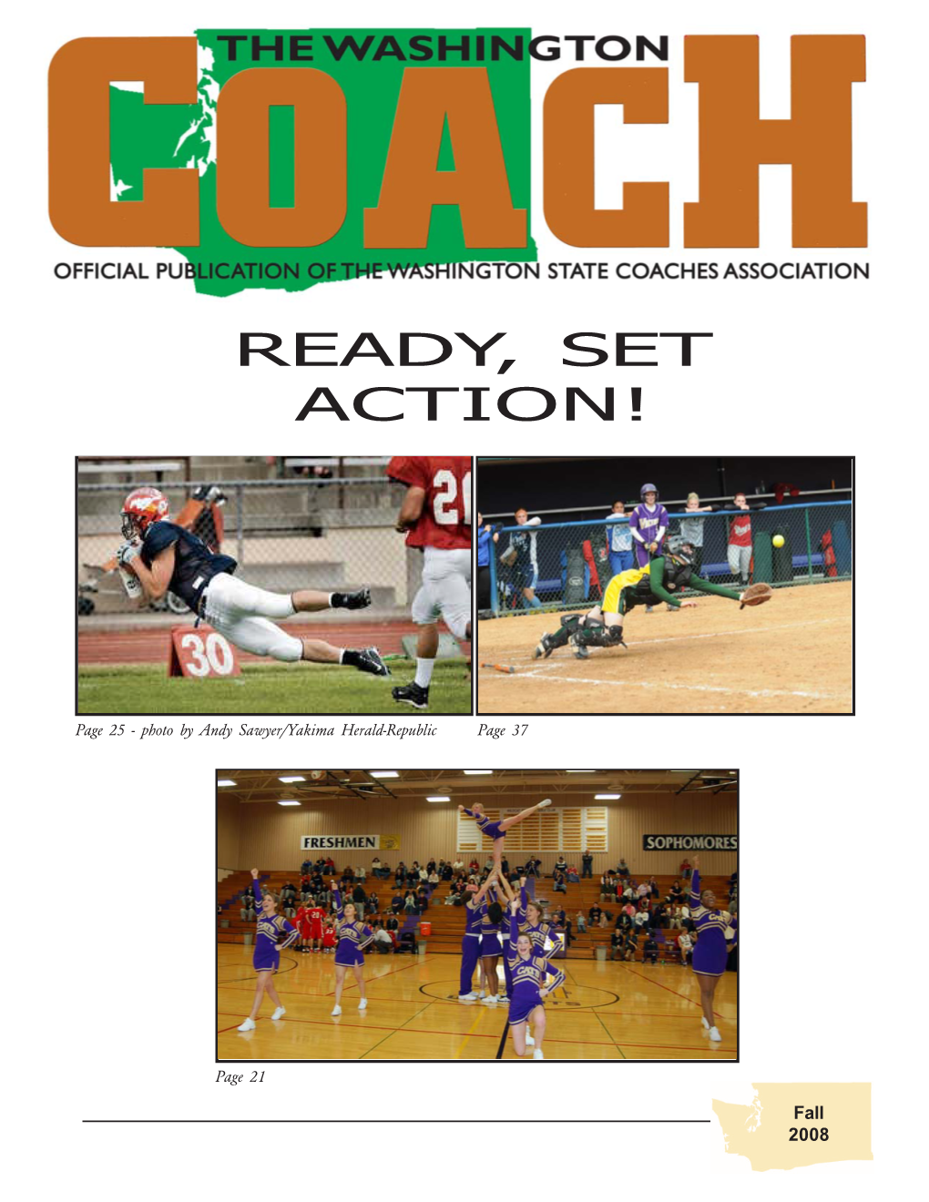 Summer 2008 Issue of the Washington Coach