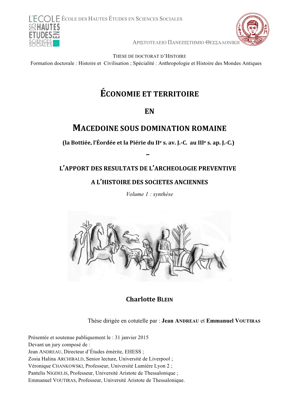 Économie Et Territoire En Macedoine