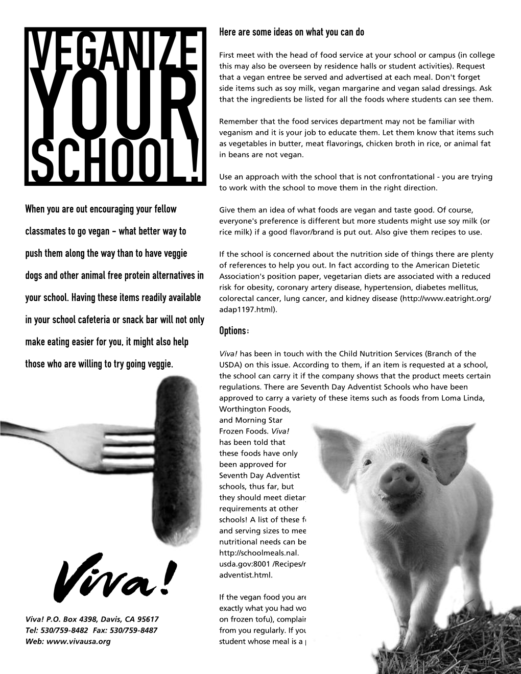 Veganize Your School