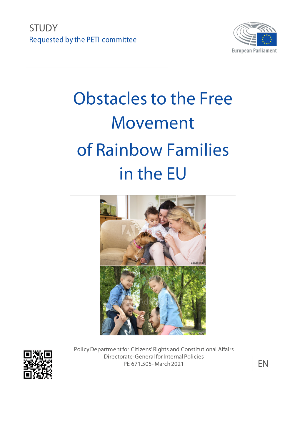 Obstacles to the Free Movement of Rainbow Families in the EU