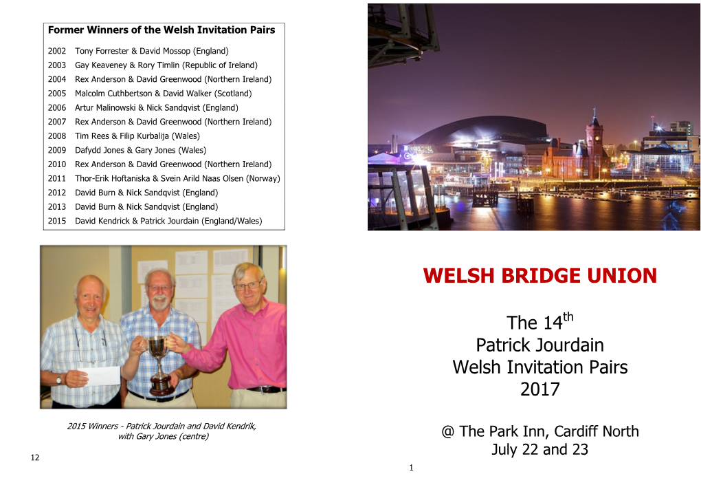 Welsh Bridge Union